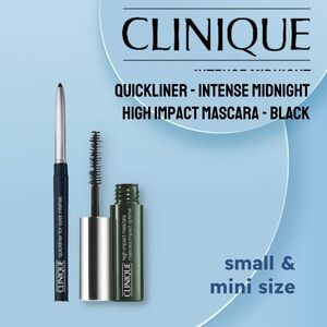 ⬇️🆕*NEW* CLINIQUE |SM | Quickliner Intense Midnight +Black High impact mascara